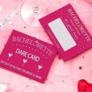 Bachelorette Dare Cards - Pink